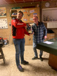 Evenementen competitie plaats 3(rechts) en plaats 1(links)